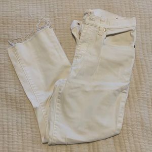 Madewell Straight Crop Jeans